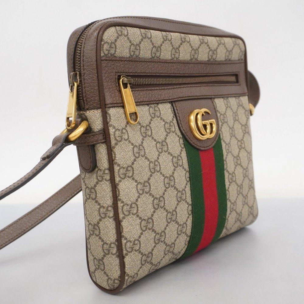 Gucci Shoulder Bag Ophidia 547926 Brown Women's - Picture 2 of 15